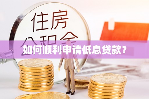 广灵如何顺利申请低息贷款？