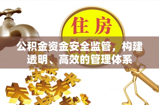 广灵公积金资金安全监管，构建透明、高效的管理体系