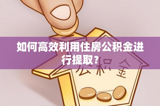 广灵如何高效利用住房公积金进行提取？