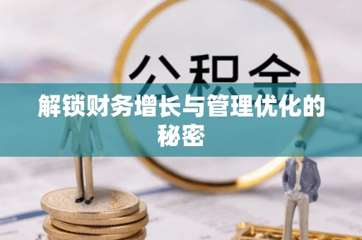 广灵解锁财务增长与管理优化的秘密